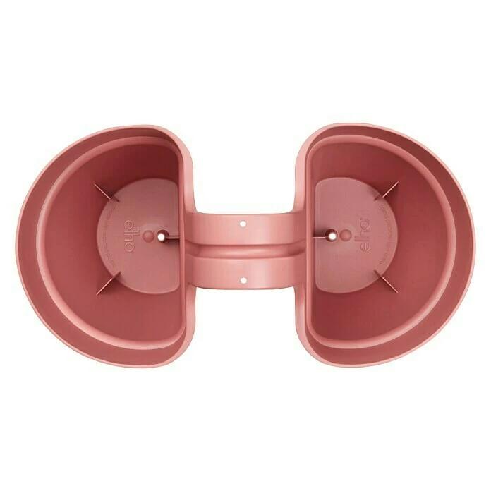 BAUHAUS Elho Geländertopf Vibia Campana Außenmaß (L X B X H): 20,5 X 38,4 X 26,5 Cm, Kunststoff, Puderrosa – Bild 2