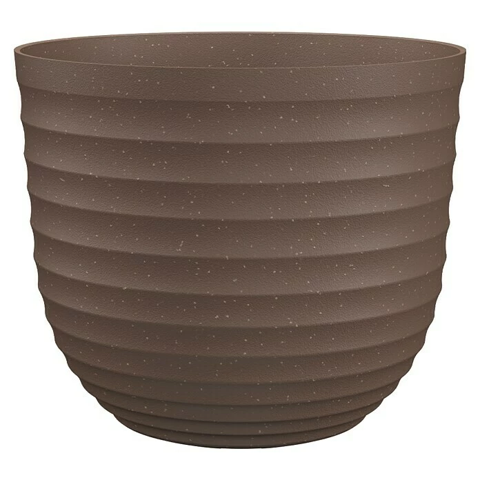 BAUHAUS Artevasi Pflanzkübel Rund Havana Waves Außenmaß (Ø X H): 50 X 41,5 Cm, Kunststoff, Beige