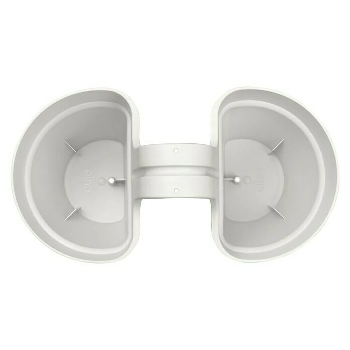 BAUHAUS Elho Geländertopf Vibia Campana Außenmaß (L X B X H): 20,5 X 38,4 X 26,5 Cm, Kunststoff, Seidenweiß – Bild 2