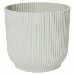 BAUHAUS Elho Pflanztopf Vibes Fold Außenmaß (Ø X H): 22 X 20 Cm, Kunststoff, Weiß