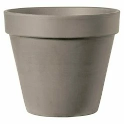 BAUHAUS Deroma Moka Garden Pflanztopf Vaso Standard Außenmaß (Ø X H): 23 X 20,3 Cm, Naturmaterialien, Mokka