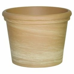 BAUHAUS Pflanztopf Max. Außendurchmesser: 24 Cm, Höhe: 18 Cm, Naturmaterialien, Terracotta