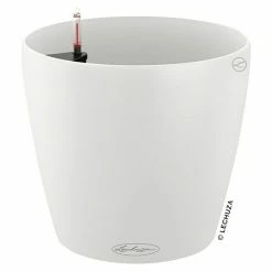 BAUHAUS Lechuza Color Pflanztopf Classico Außenmaß (Ø X H): 18 X 17 Cm, Kunststoff, Weiß