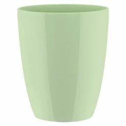 BAUHAUS Elho Brussels Diamond Orchideentopf High Außenmaß (Ø X H): 12,5 X 15,2 Cm, Kunststoff, Soft Green