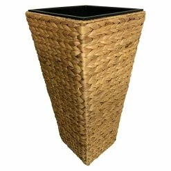 BAUHAUS Pflanzsäule Eckig Außenmaß (L X B X H): 28 X 28 X 60 Cm, Naturmaterialien, Natur