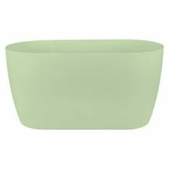 BAUHAUS Elho Orchideentopf Duo Außenmaß (L X B X H): 25 X 13 X 12,6 Cm, Kunststoff, Soft Green, Glänzend