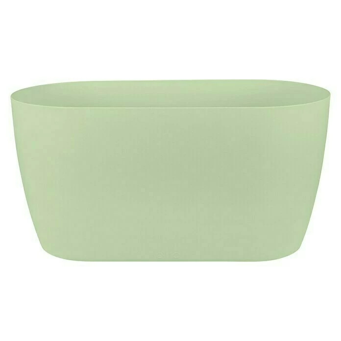 BAUHAUS Elho Orchideentopf Duo Außenmaß (L X B X H): 25 X 13 X 12,6 Cm, Kunststoff, Soft Green, Glänzend