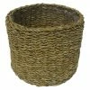 BAUHAUS Seegraskorb Naturbraun, Ø X H: 30 X 16 Cm