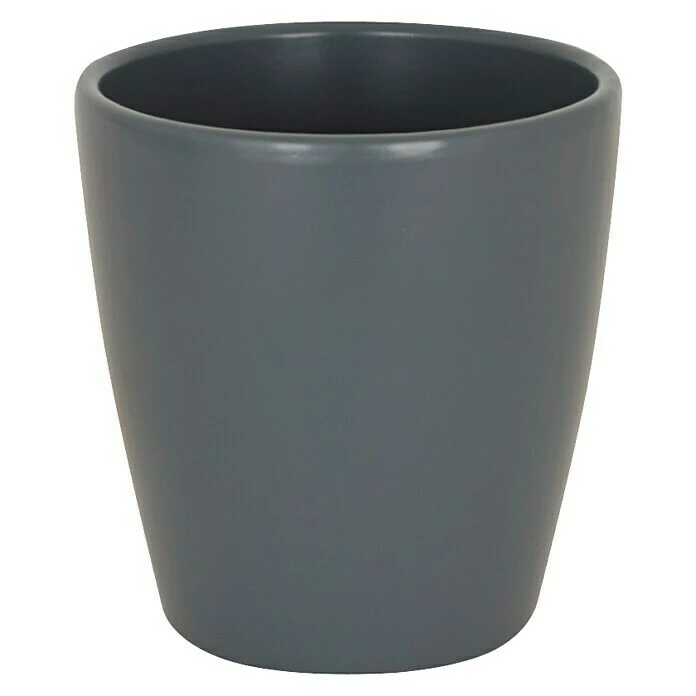 BAUHAUS Artevasi Orchideentopf Außenmaß (Ø X H): 14 X 14 Cm, Keramik, Anthrazit