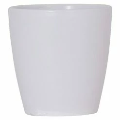 BAUHAUS Artevasi Orchideentopf Außenmaß (Ø X H): 14 X 14 Cm, Keramik, Weiß