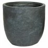 BAUHAUS Mega Collections Pflanztopf Arizona Außenmaß (Ø X H): 45 X 43 Cm, Verbundwerkstoff, Graphit