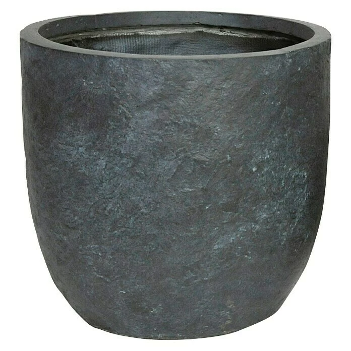 BAUHAUS Mega Collections Pflanztopf Arizona Außenmaß (Ø X H): 45 X 43 Cm, Verbundwerkstoff, Graphit