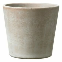 BAUHAUS SK Orchideentopf Dover Außenmaß (Ø X H): 15 X 13 Cm, Keramik, Sandgrau