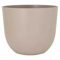 BAUHAUS Artevasi Pflanzkübel Rund Havana Natural Außenmaß (Ø X H): 50 X 41 Cm, Kunststoff, Beton
