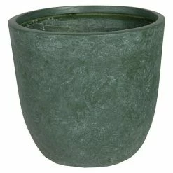 BAUHAUS Mega Collections Pflanztopf Arizona Außenmaß (Ø X H): 45 X 43 Cm, Verbundwerkstoff, Grün