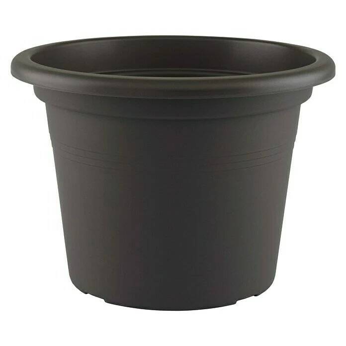 BAUHAUS Artevasi Venezia Pflanztopf Cilindro Außenmaß (Ø X H): 45 X 31,8 Cm, Kunststoff, Anthrazit