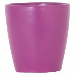 BAUHAUS Artevasi Orchideentopf Außenmaß (Ø X H): 14 X 14 Cm, Keramik, Lila