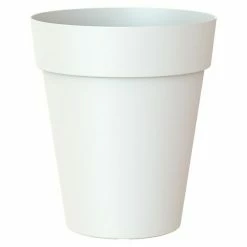 BAUHAUS Artevasi Capri Pflanztopf Außenmaß (Ø X H): 40 X 46,3 Cm, Kunststoff, Weiß