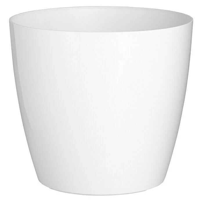 BAUHAUS Artevasi San Remo Übertopf Rund Außenmaß (Ø X H): 25 X 23 Cm, Weiß