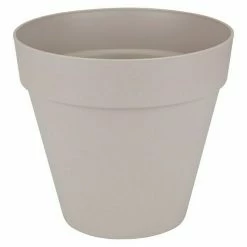 BAUHAUS Elho Loft Urban Pflanztopf Außenmaß (Ø X H): 70 X 63 Cm, Kunststoff, Grau