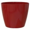 BAUHAUS Artevasi San Remo Übertopf Rund Außenmaß (Ø X H): 30 X 27,3 Cm, Dunkelrot