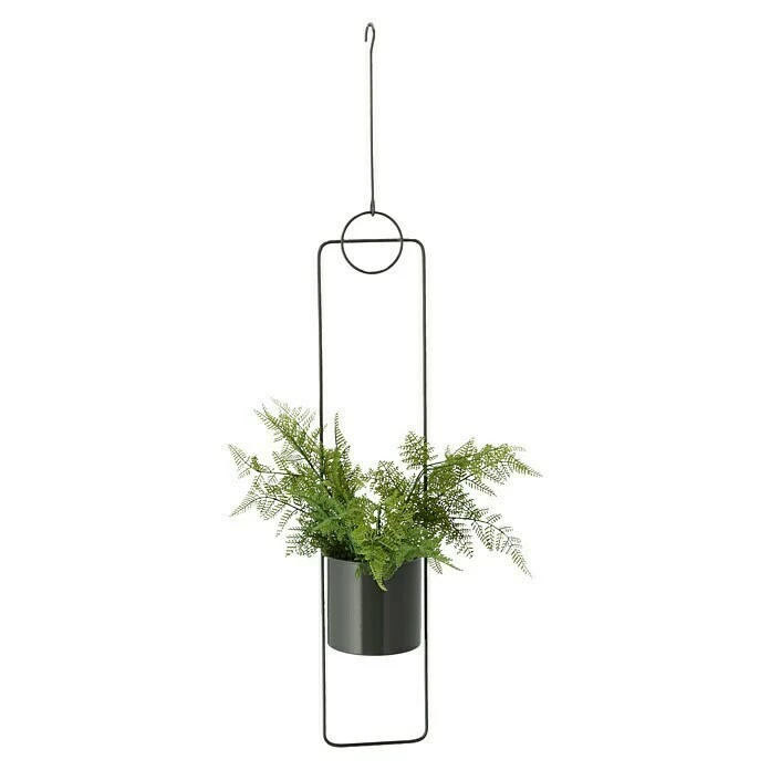 BAUHAUS Übertopf Hängend Ø X H: 15 Mm X 88 Cm, Anthrazit – Bild 2