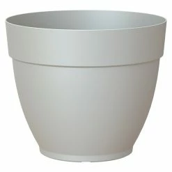 BAUHAUS Artevasi Capri Campana Pflanztopf Außenmaß (Ø X H): 35 X 29,4 Cm, Kunststoff, Hellgrau