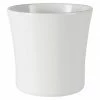 BAUHAUS SK Übertopf Rund Tahiti Max. Außendurchmesser: 32 Cm, Weiß