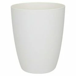BAUHAUS Elho Brussels Orchideentopf High Außenmaß (Ø X H): 13 X 16 Cm, Kunststoff, Weiß, Matt