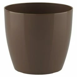 BAUHAUS Artevasi San Remo Übertopf Rund Außenmaß (Ø X H): 42 X 39,5 Cm, Taupe