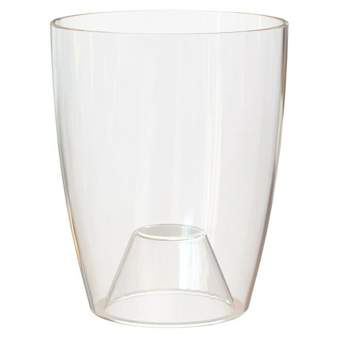 BAUHAUS Artevasi Orchideentopf Fiji Außenmaß (Ø X H): 12,5 X 15 Cm, Kunststoff, Transparent