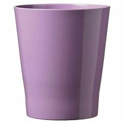 BAUHAUS SK Orchideentopf Merina Außenmaß (Ø X H): 16 X 18 Cm, Keramik, Lavendel, Glänzend