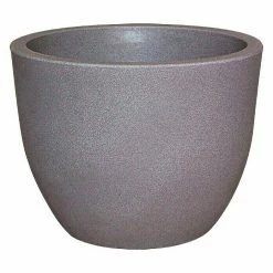 BAUHAUS Geli Pflanztopf Rimini Max. Außendurchmesser: 60 Cm, Höhe: 45,5 Cm, Kunststoff, Taupe