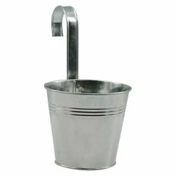 BAUHAUS Übertopf Rund Ø X H: 14 X 25 Cm, Silber