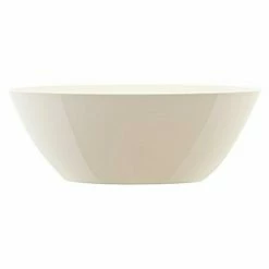 BAUHAUS Elho Brussels Diamond Schale Oval Außenmaß (L X B X H): 46 X 20 X 17 Cm, Kunststoff, Weiß, Glänzend