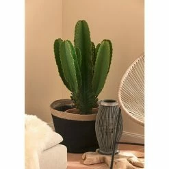 BAUHAUS Korb Jute Ø X H: 23 X 19 Cm, Schwarz/Braun