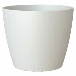BAUHAUS Artevasi Pflanztopf San Remo Matt Außenmaß (Ø X H): 6 X 5,8 Cm, Kunststoff, Weiß