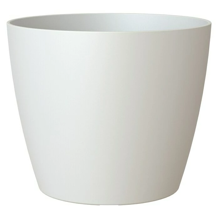 BAUHAUS Artevasi Pflanztopf San Remo Matt Außenmaß (Ø X H): 6 X 5,8 Cm, Kunststoff, Weiß