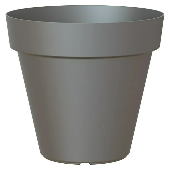 BAUHAUS Artevasi Capri Pflanztopf Außenmaß (Ø X H): 25 X 21,5 Cm, Kunststoff, Anthrazit