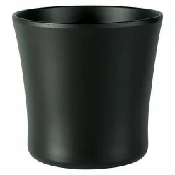 BAUHAUS SK Übertopf Rund Tahiti Max. Außendurchmesser: 19 Cm, Anthrazit