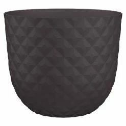 BAUHAUS Artevasi Pflanztopf Havana Tropical Außenmaß (Ø X H): 30 X 24,9 Cm, Kunststoff, Schlammgrau