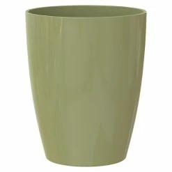 BAUHAUS Artevasi Orchideentopf Fiji Außenmaß (Ø X H): 12,5 X 15 Cm, Kunststoff, Eukalyptusgrün