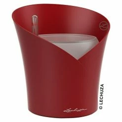 BAUHAUS Lechuza Orchideentopf Orchidea All-In-One Außenmaß (Ø X H): 18,3 X 19,5 Cm, Rot