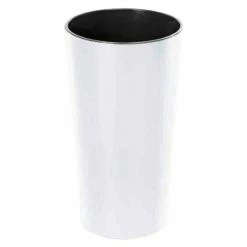 BAUHAUS Siena Garden Pflanzsäule Rund Lille 40 X 75 Cm, Kunststoff, Weiß