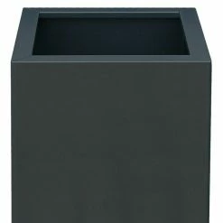 BAUHAUS Palatino Exlusive Line Pflanzkübel Eckig Nora 60 X 60 X 60 Cm, Stahl, Anthrazit