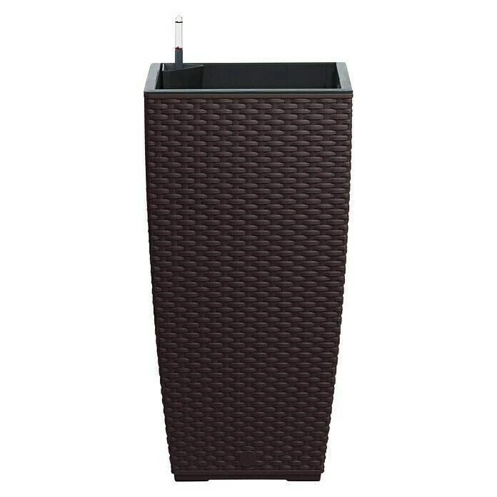 BAUHAUS Poétic Casa Mesh Pflanzensäule Außenmaß (L X B X H): 30 X 30 X 57 Cm, Kunststoff, Mokka – Bild 2