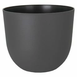 BAUHAUS Artevasi Pflanztopf Havana Natural Außenmaß (Ø X H): 20 X 16,6 Cm, Kunststoff, Vulkan