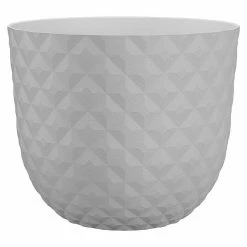 BAUHAUS Artevasi Pflanztopf Havana Tropical Außenmaß (Ø X H): 50 X 41,5 Cm, Kunststoff, Grau