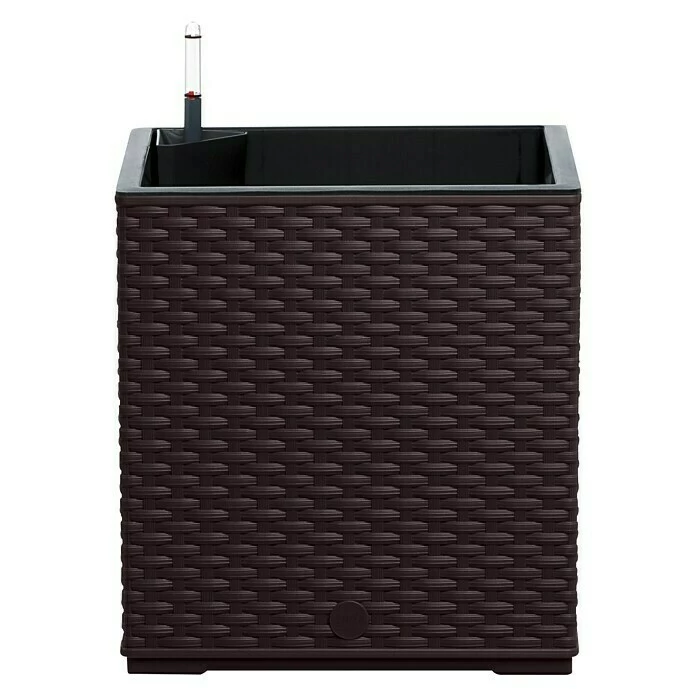 BAUHAUS Poétic Casa Mesh Pflanzkasten Außenmaß (L X B X H): 30 X 30 X 31 Cm, Kunststoff, Mokka – Bild 2