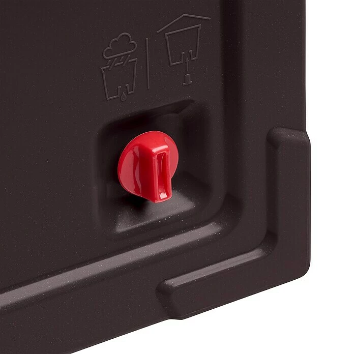 BAUHAUS Poétic Casa Mesh Pflanzkasten Außenmaß (L X B X H): 30 X 30 X 31 Cm, Kunststoff, Mokka – Bild 4